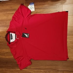 Nautica - (L) Men's Polo Red